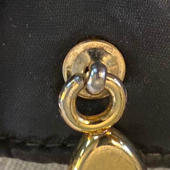 Vintage Satin Bag w/ Adjustable Gold Chain - Picture 8 of 8